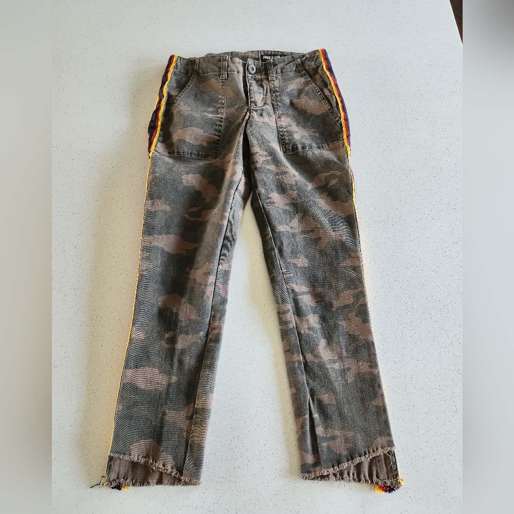 Pam & Gela Uniform Side Stripe Pant in Vintage/ Size 26